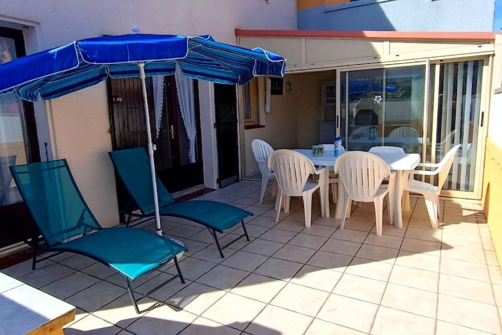 2Min A Pied De La Plage Grande Terrasse Le Barcarès Exterior foto